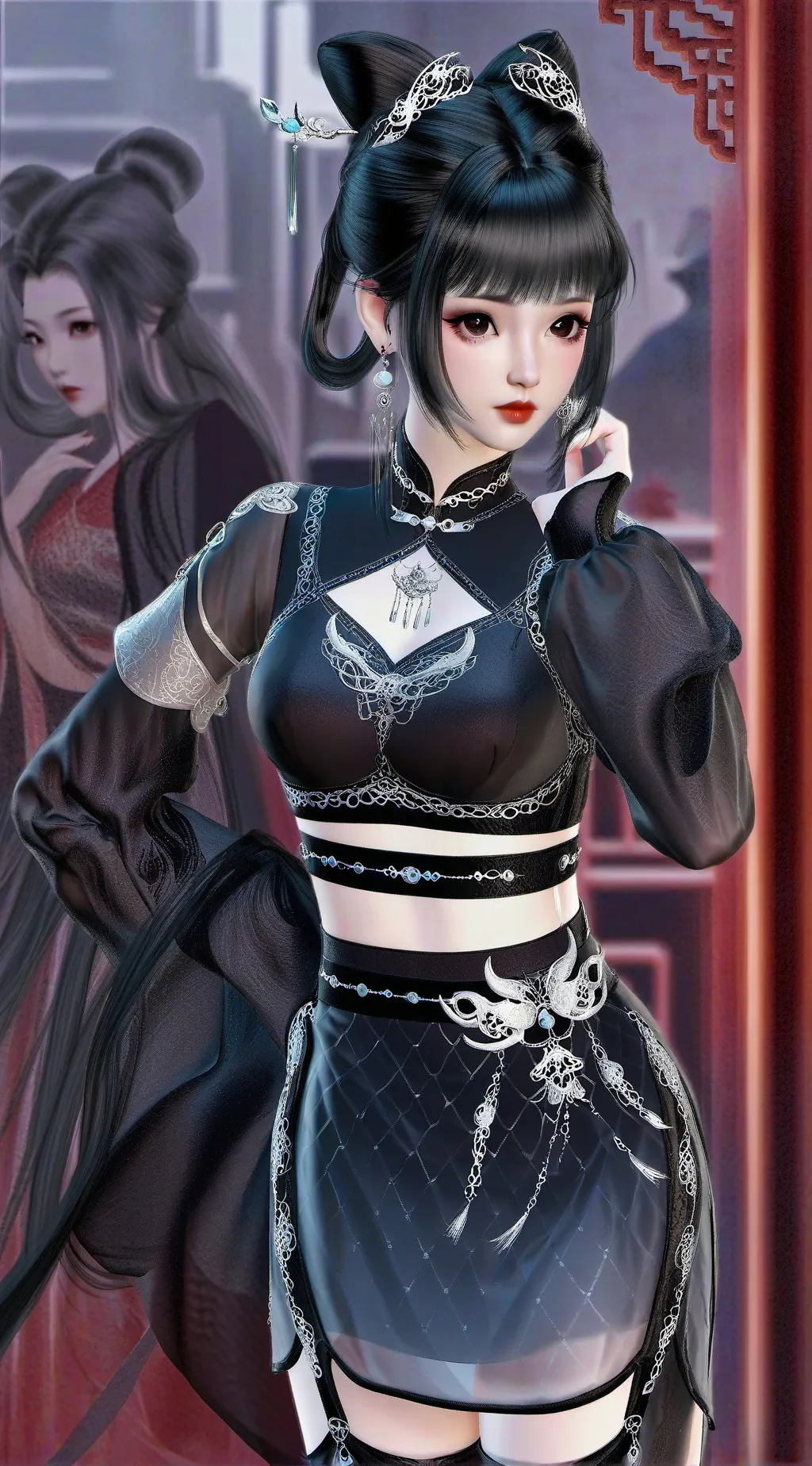 ai character: GF background