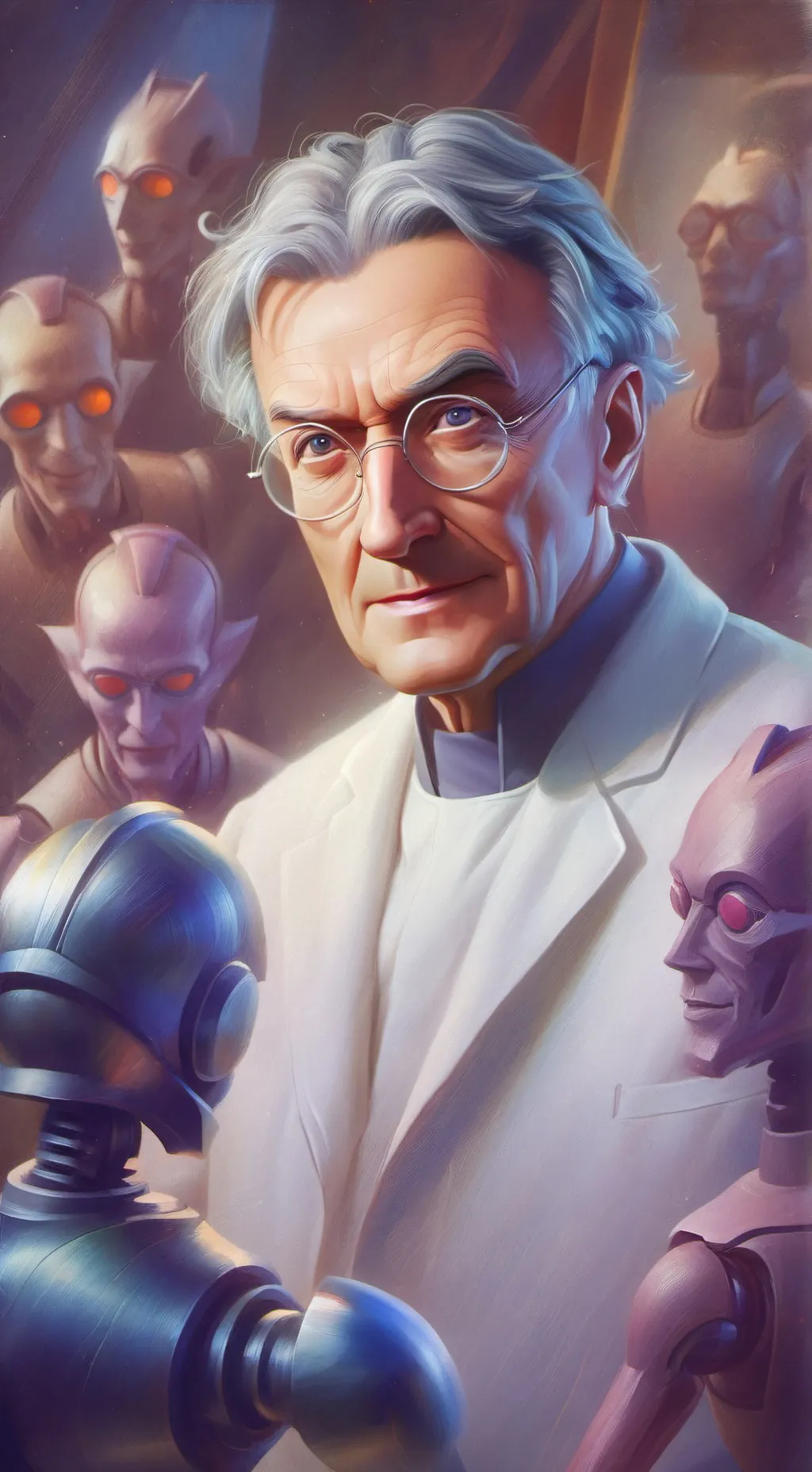 ai character: Albert background