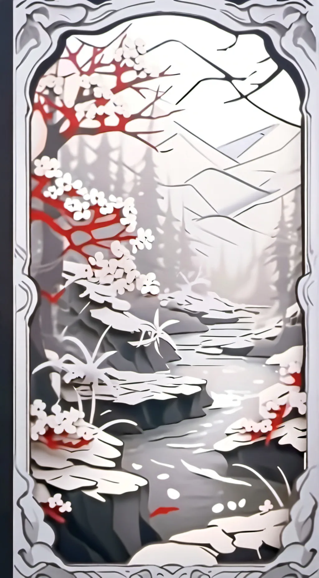 ai character: Big forsaken background