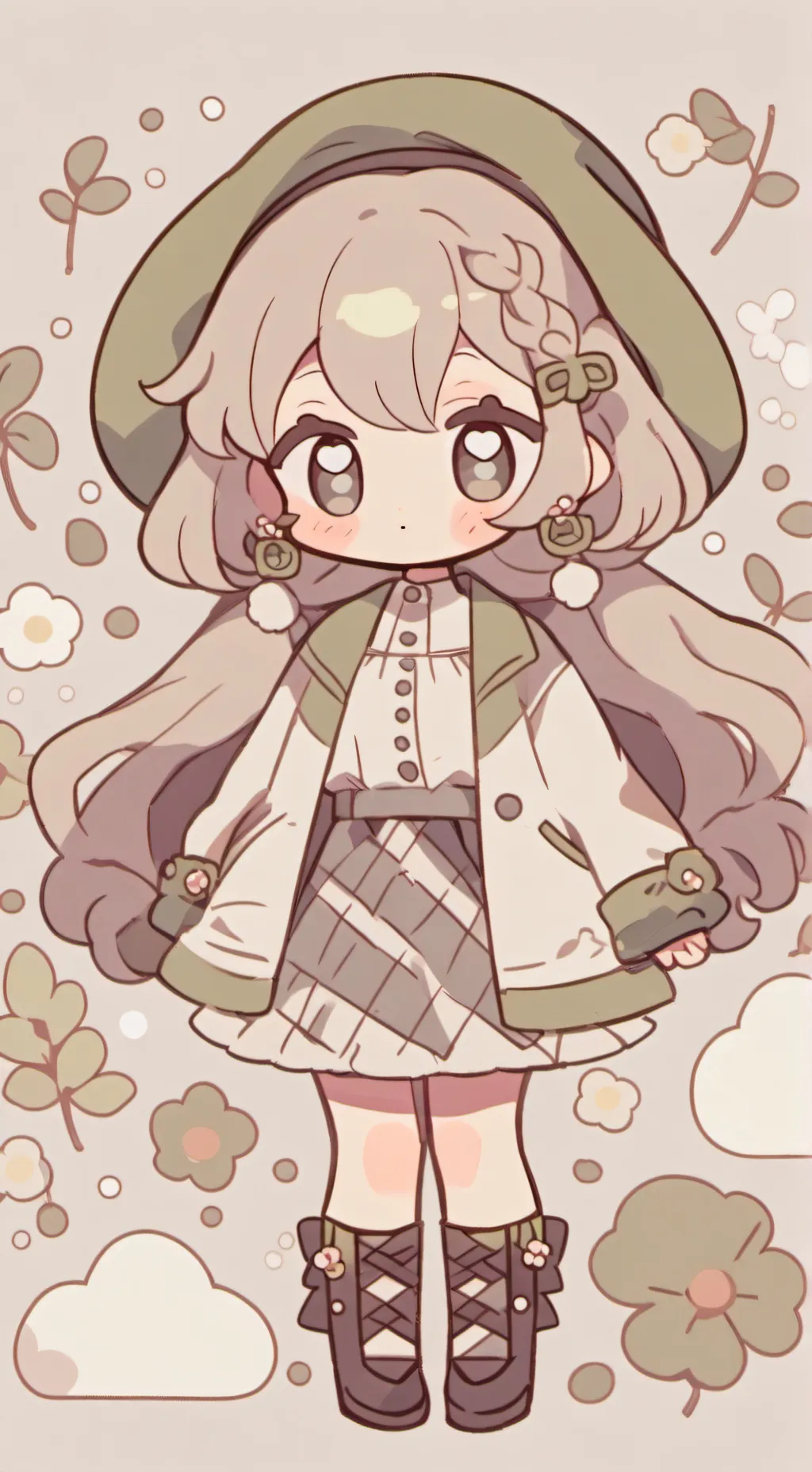 ai character: Emi gata background