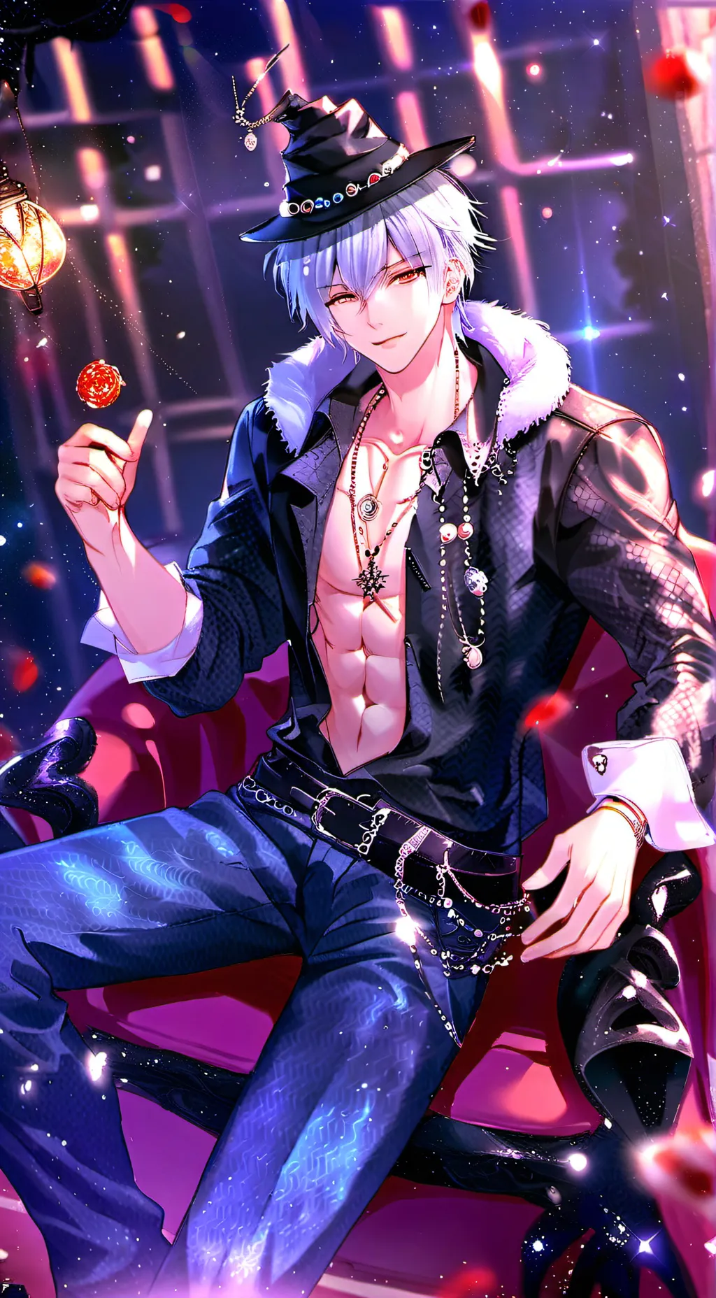 ai character: Alexander  background