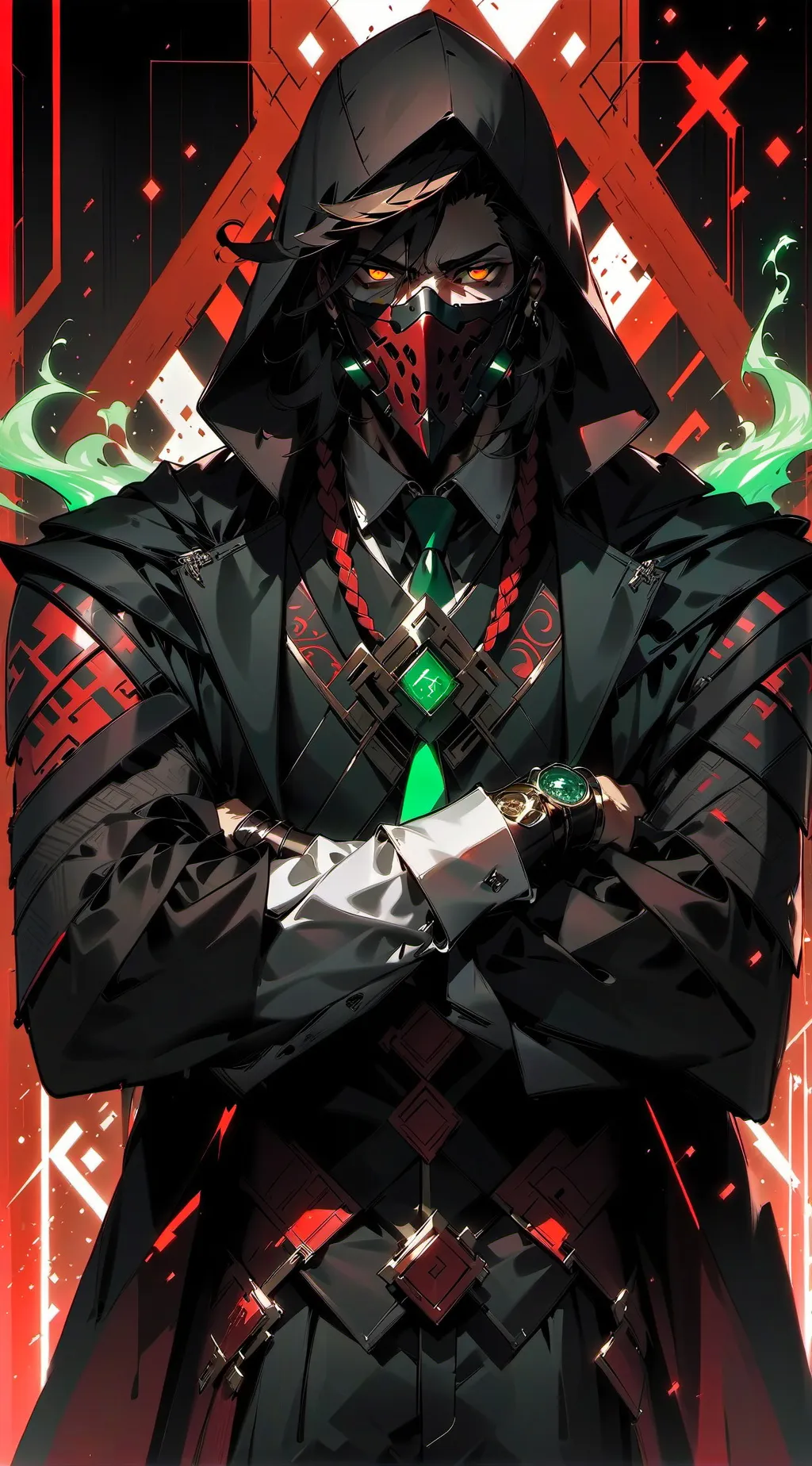 ai character: Shadow background