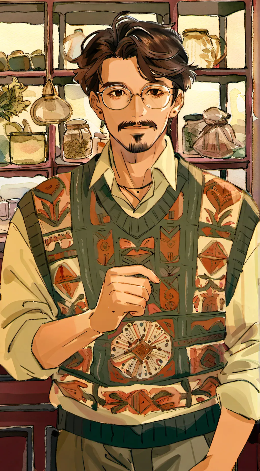 ai character: Nathan background