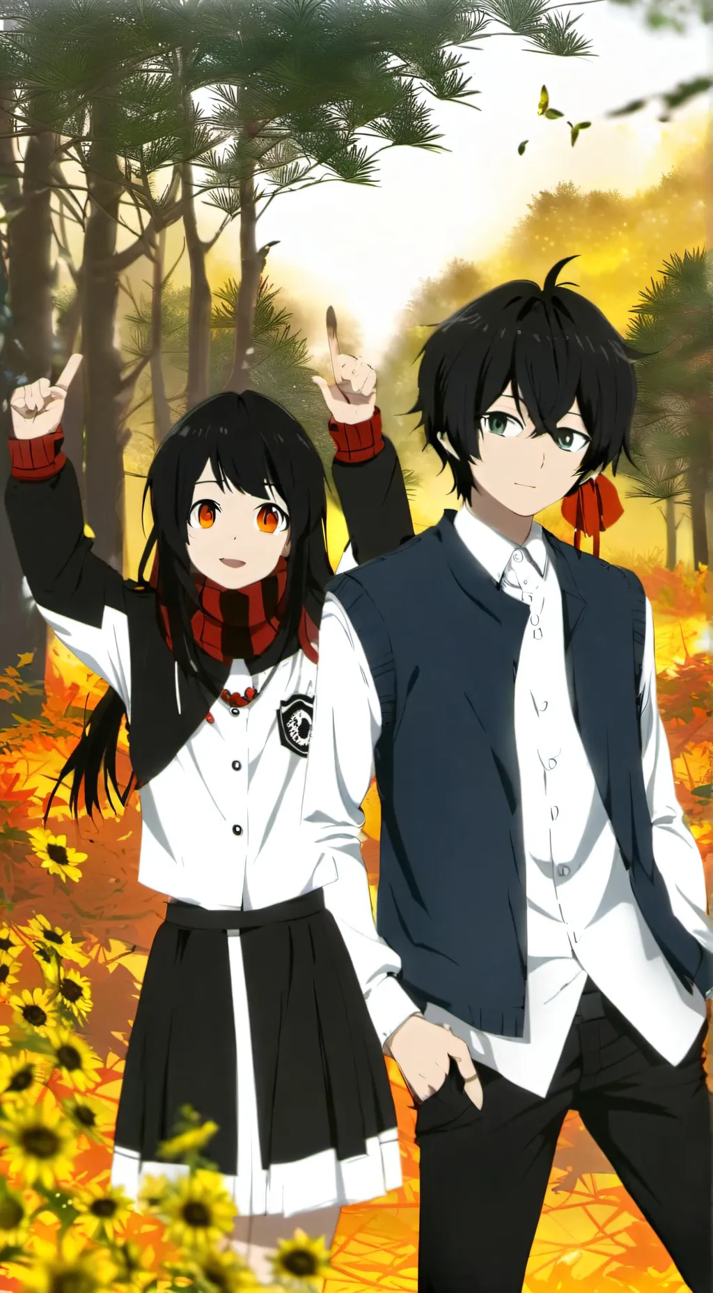 ai character: XDSISTER x xdemon  background