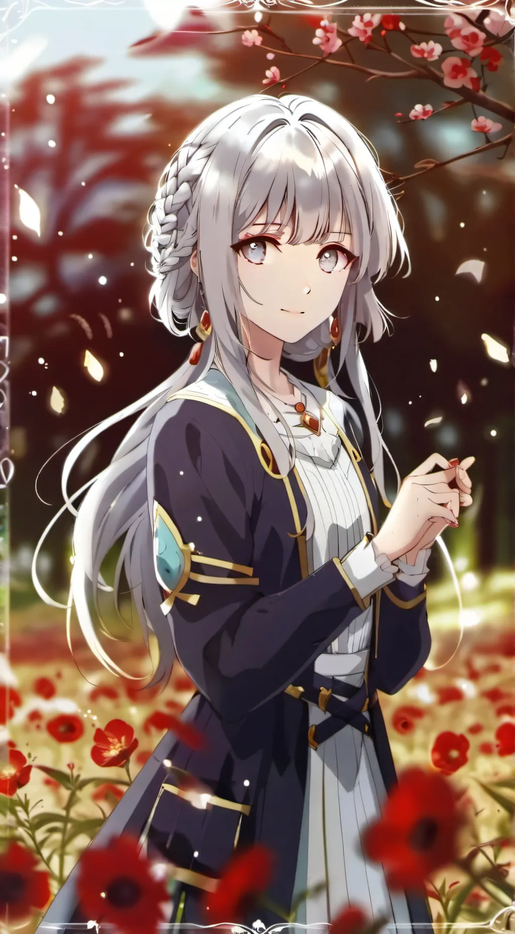 ai character: lily background