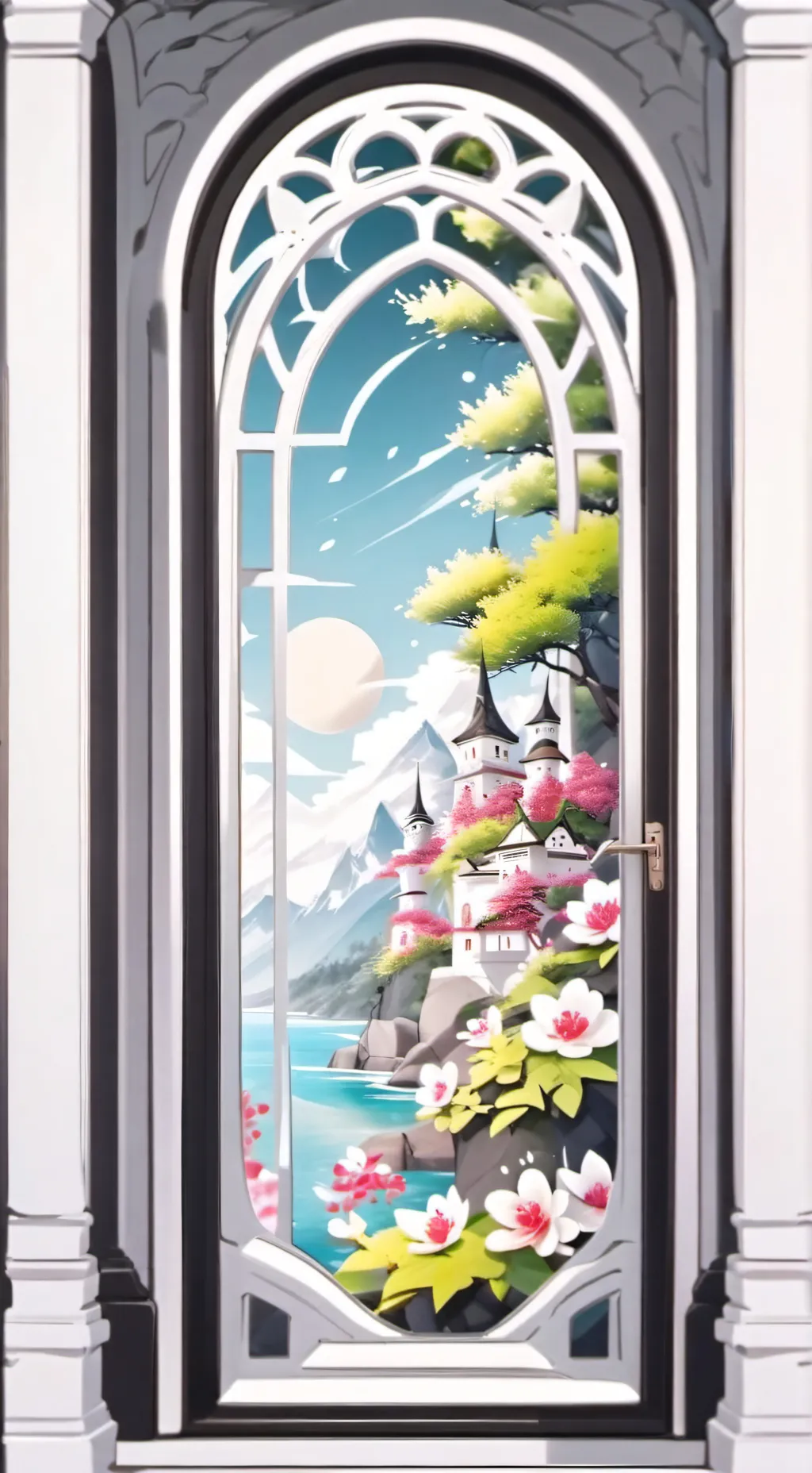 ai character: Аня background