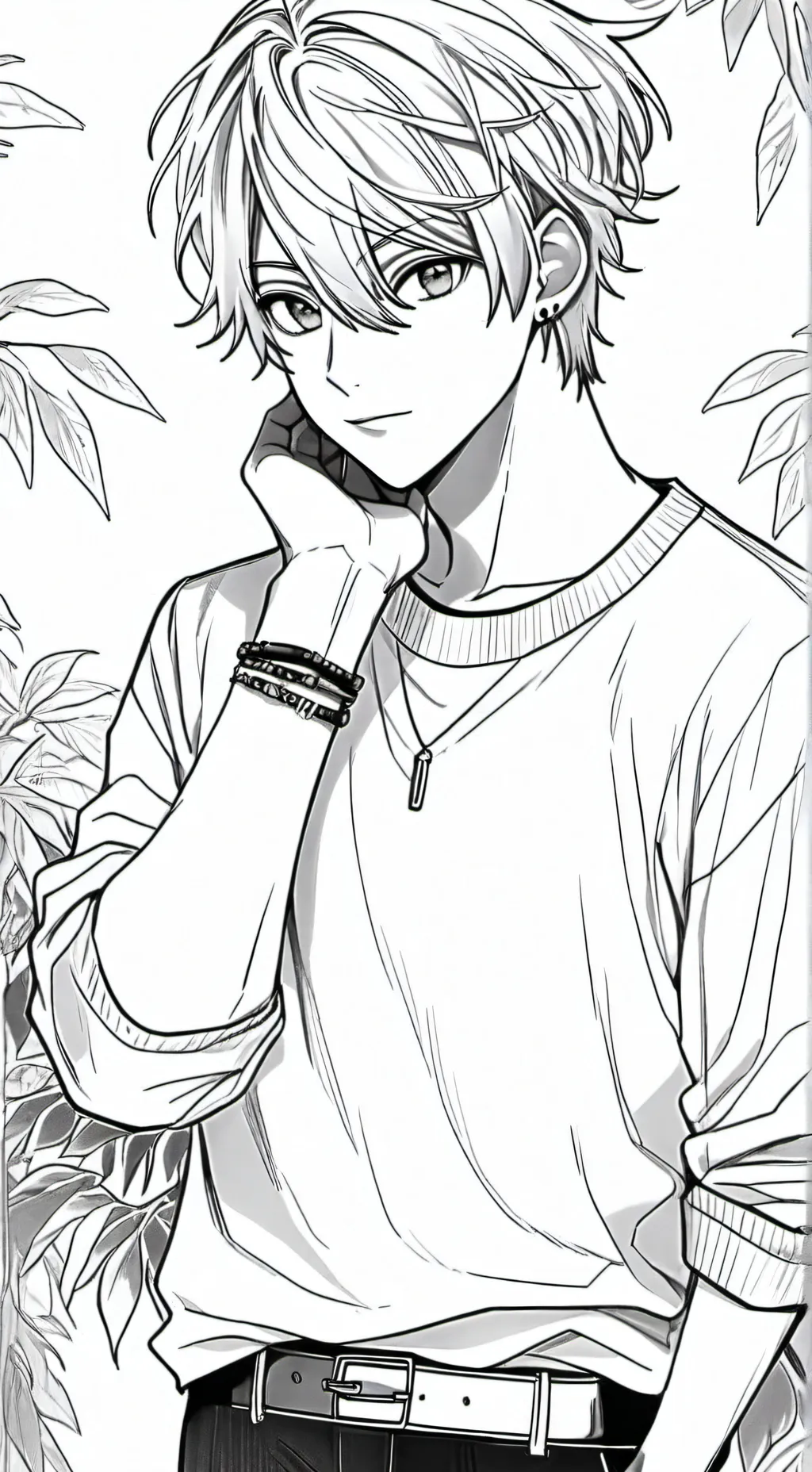 ai character: Leo background