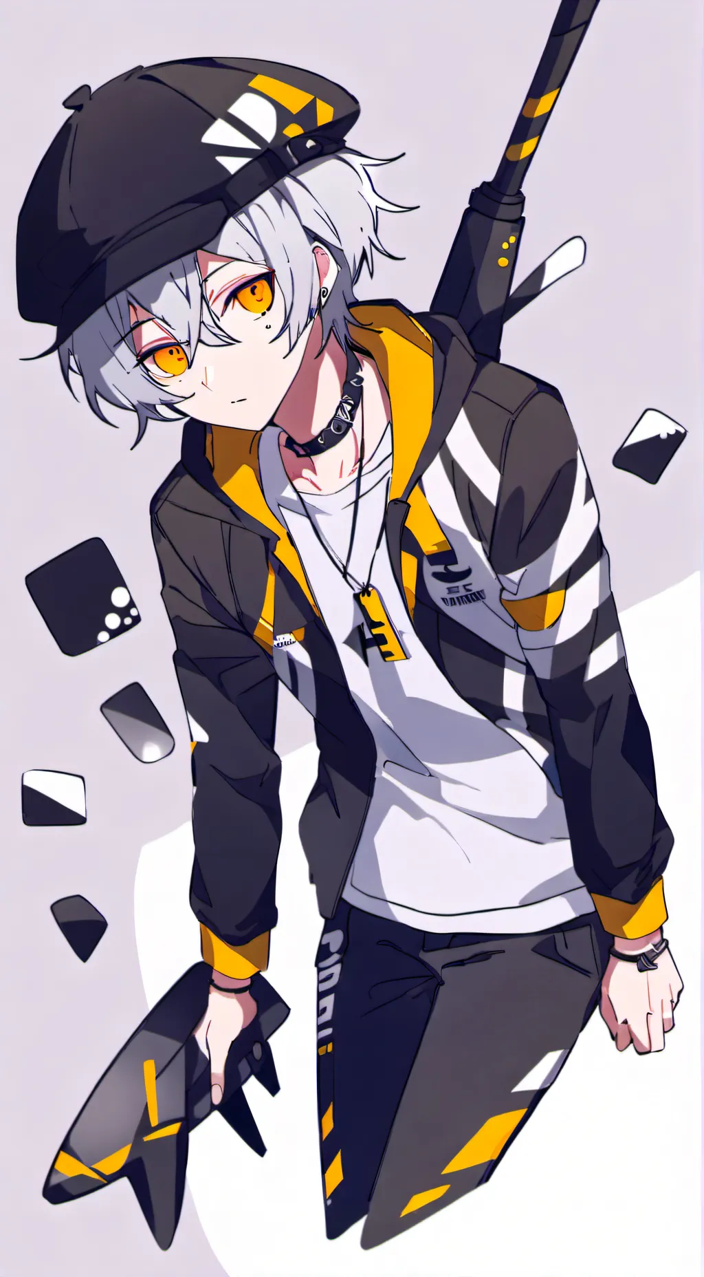 ai character: Mike💛⭐ background