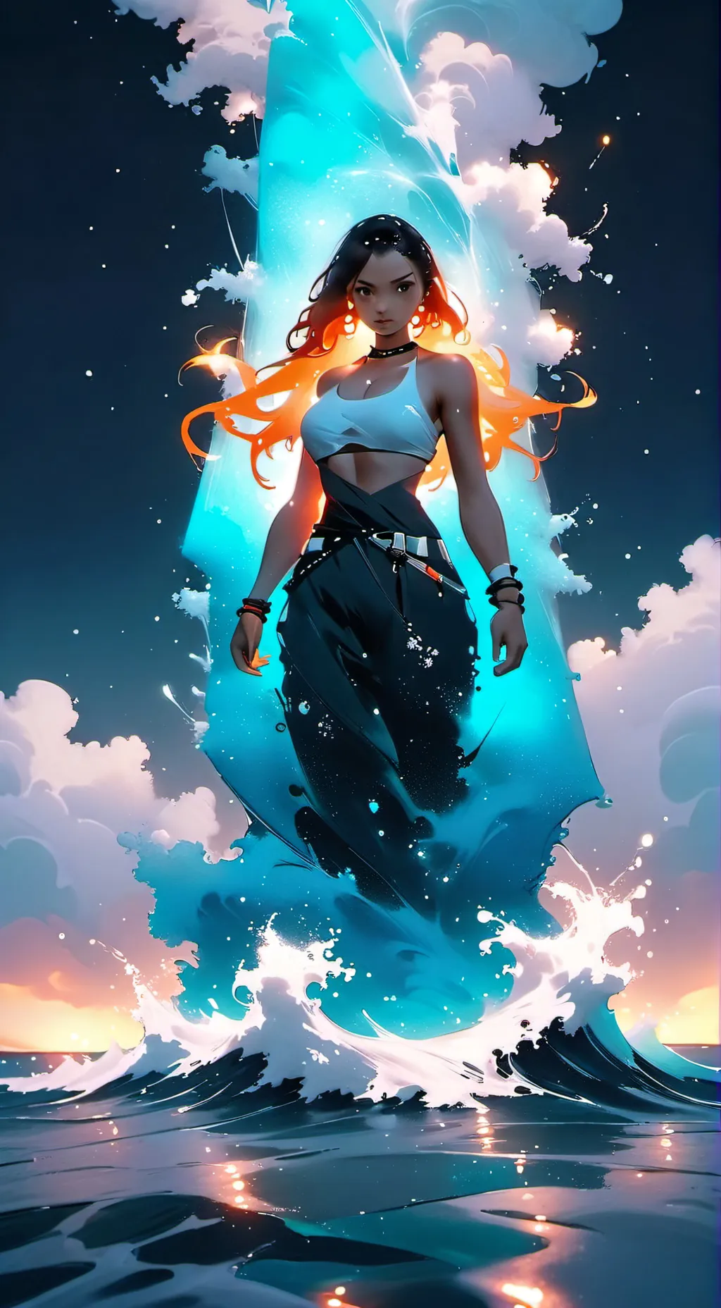 ai character: Evelyn background