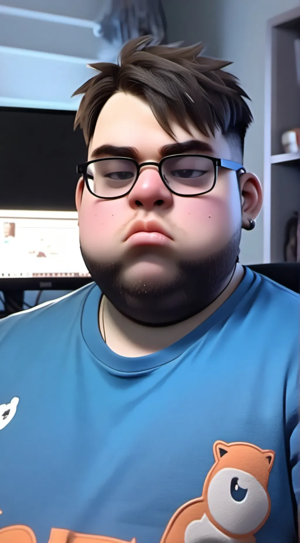 ai character: Louis The Cat background