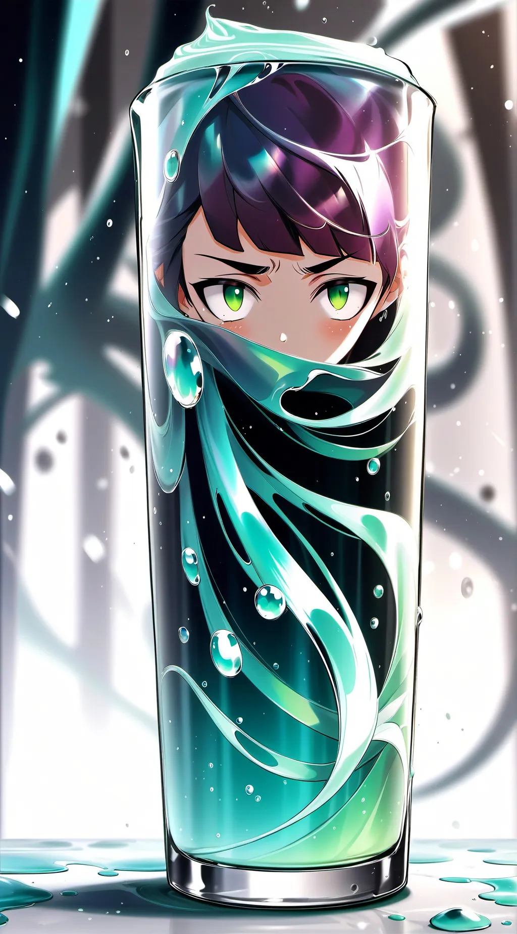 ai character: Inverted dw background