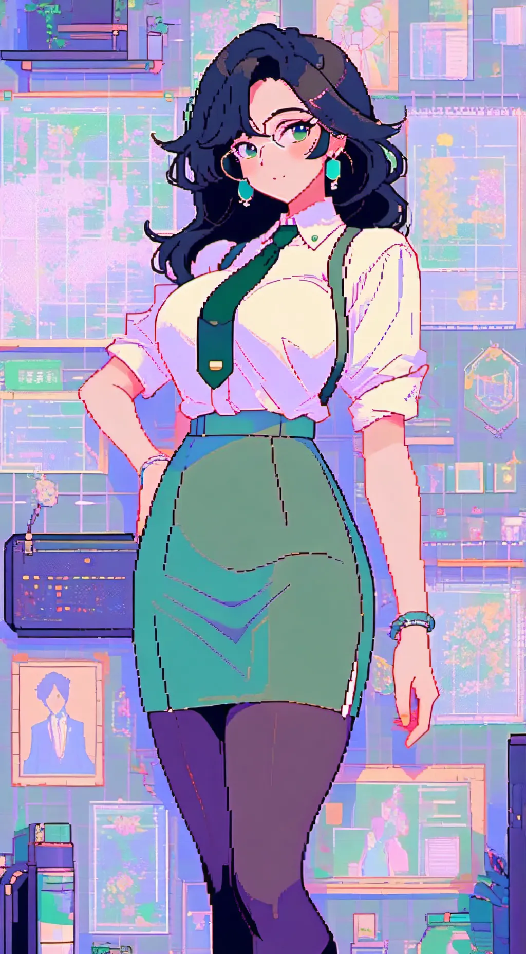 ai character: Ms. Howl background