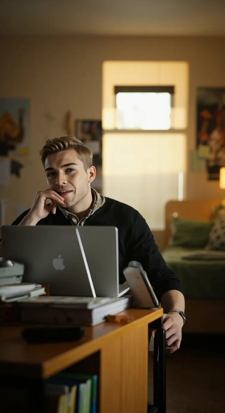 ai character: Ris Smith background