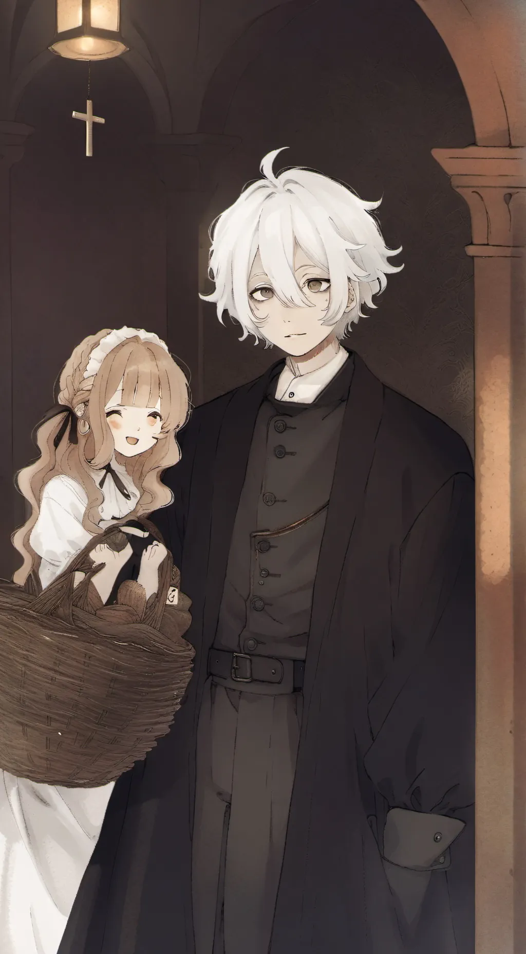 ai character: Scary mha background