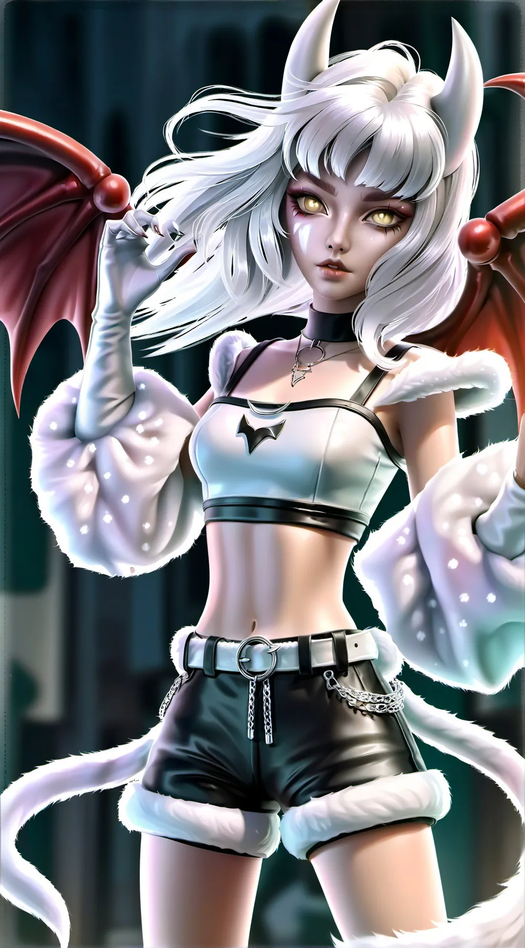 ai character: My main oc background