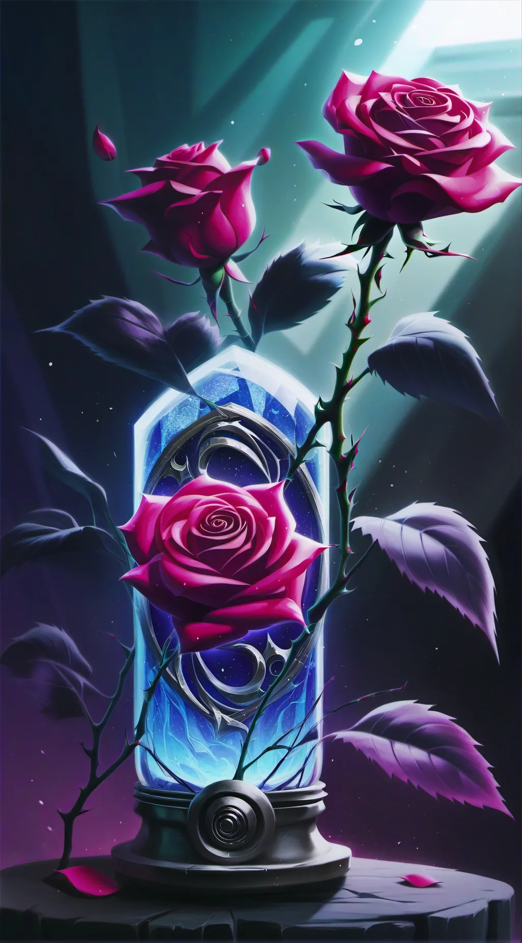 ai character: curse of the roses background