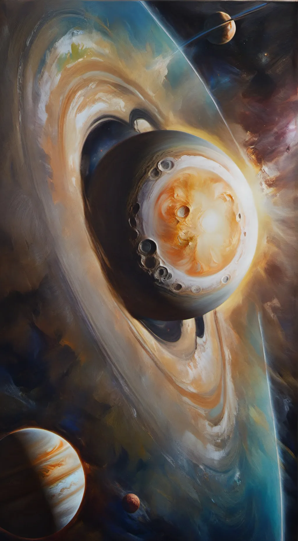 ai character: solarballszombieau background