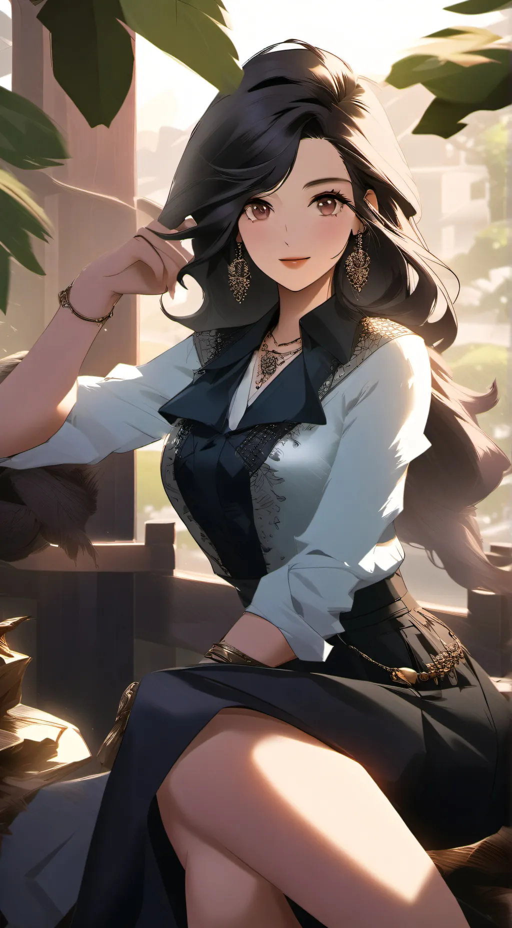 ai character: Miranda background