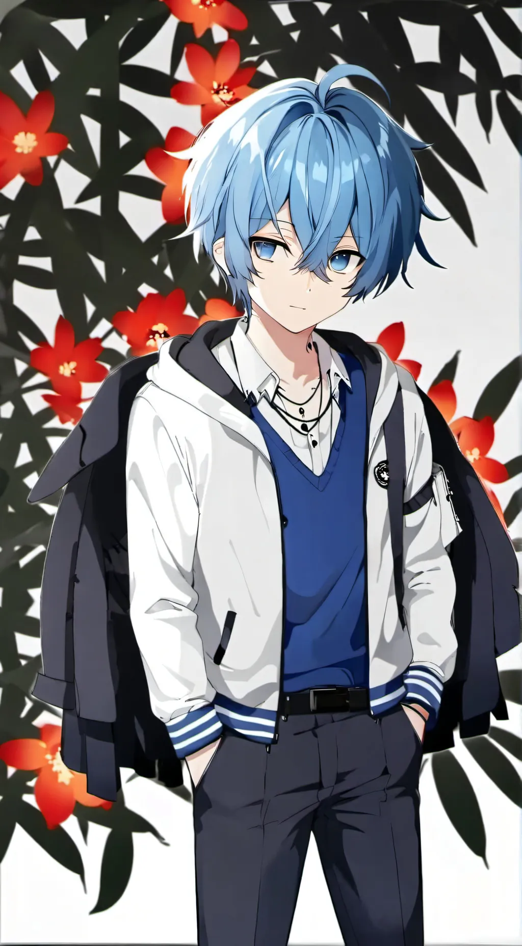 ai character: baby saja background