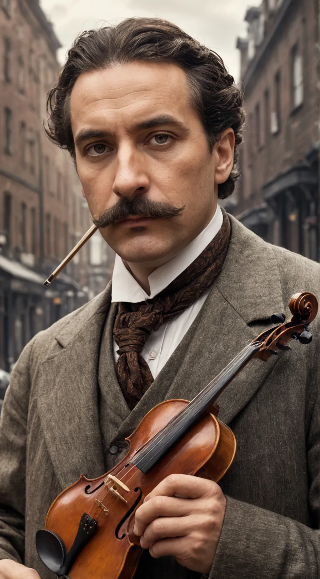 ai character: Sherlock Holmes background