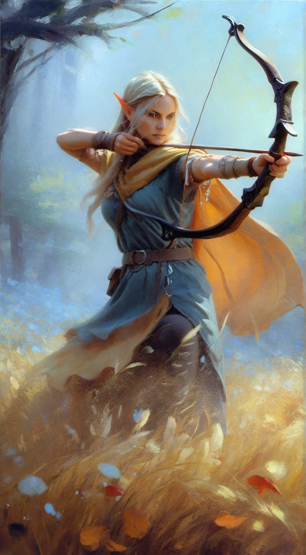 ai character: Элианора background