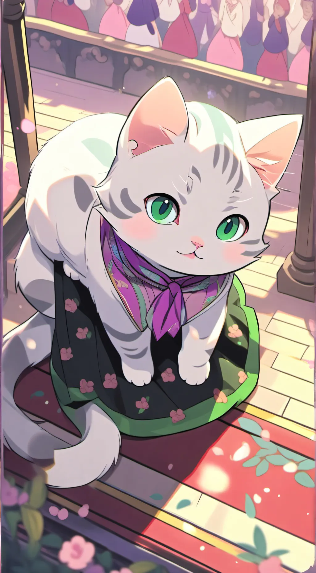 ai character: Wenda background