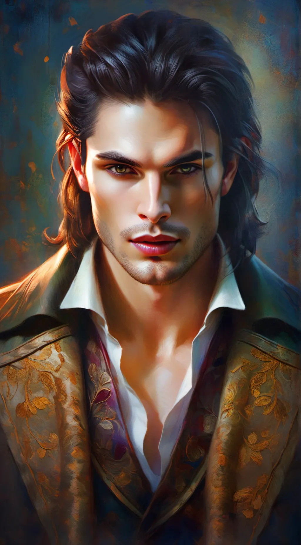 ai character: Lucien Marchand background