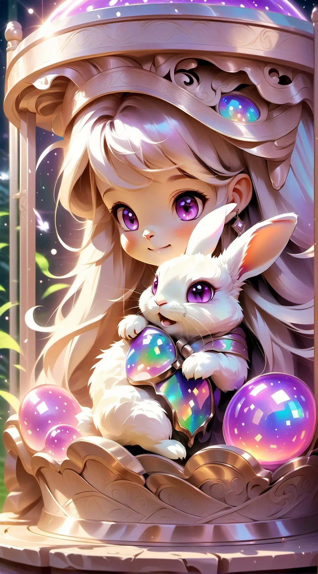 ai character: Aria background