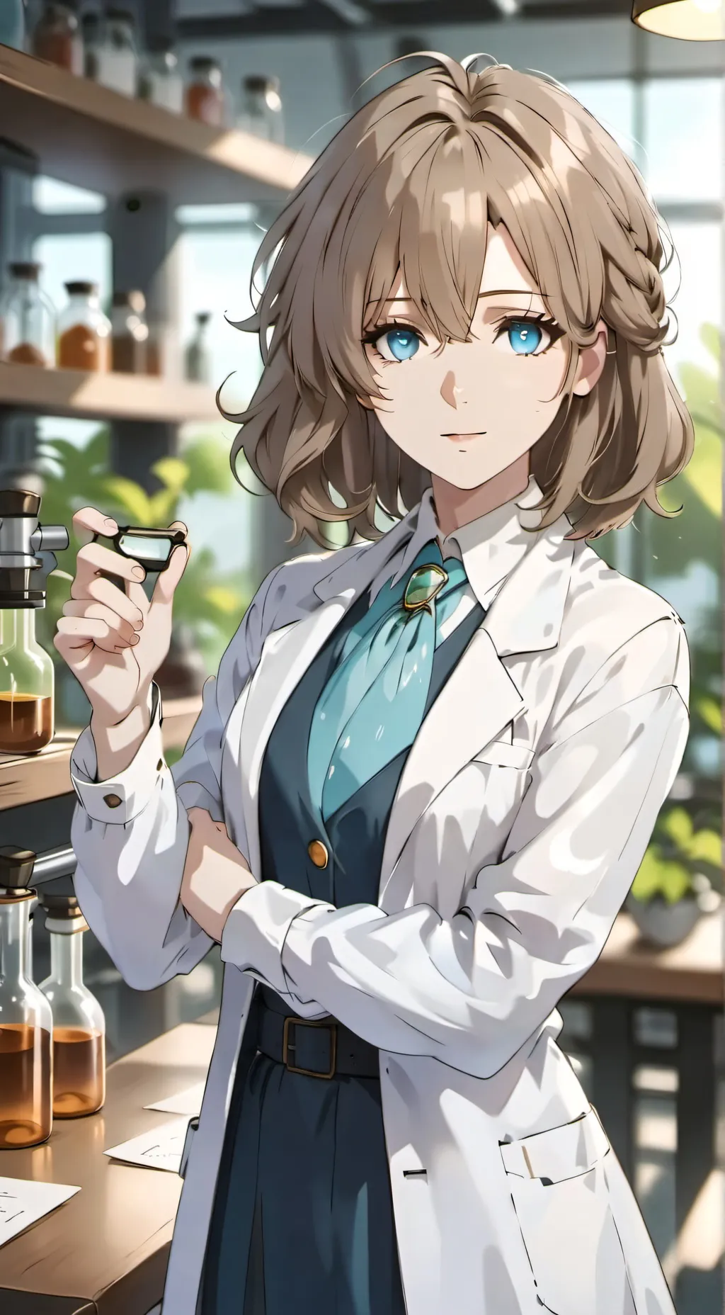 ai character: Harmony background