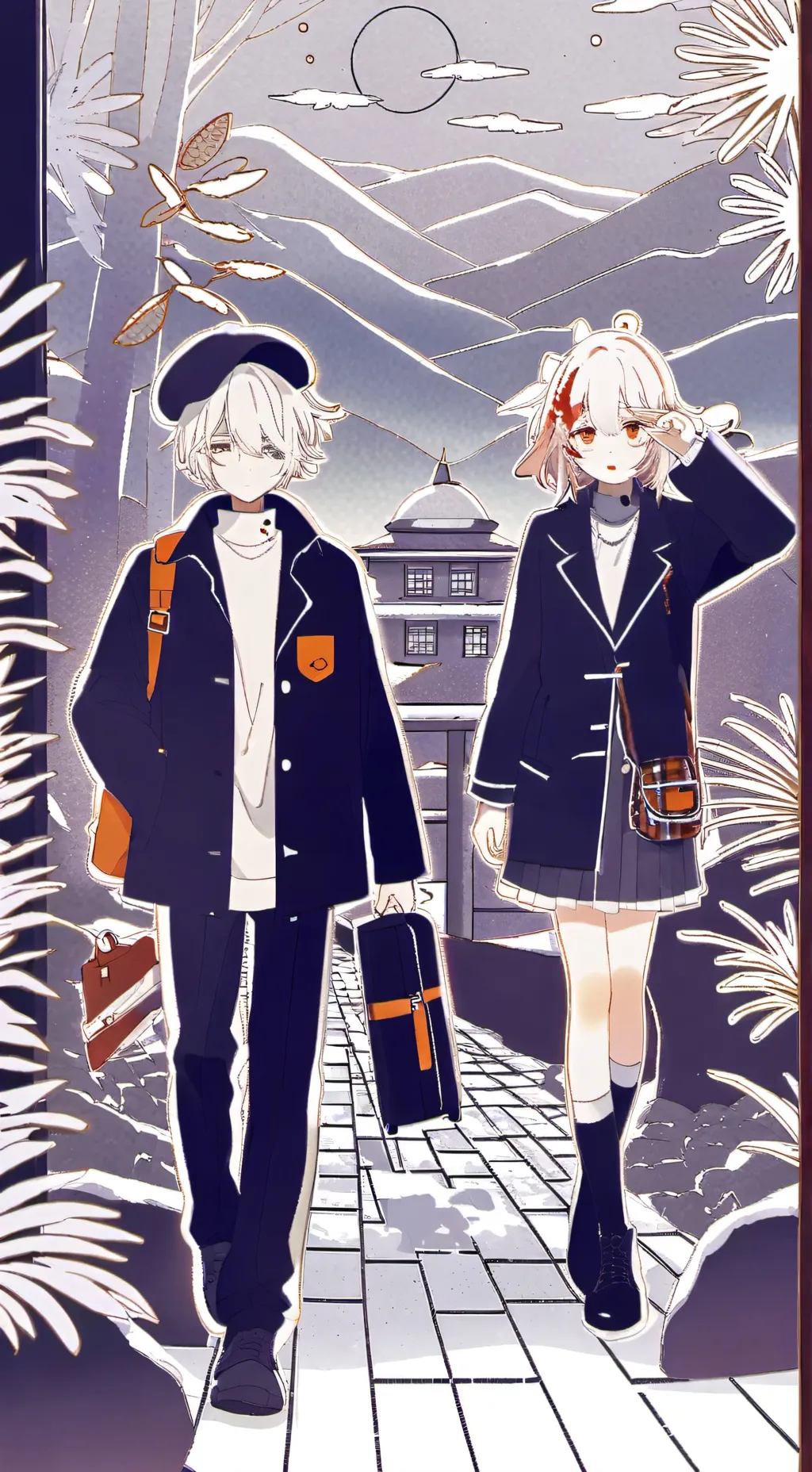 ai character: Lovers background