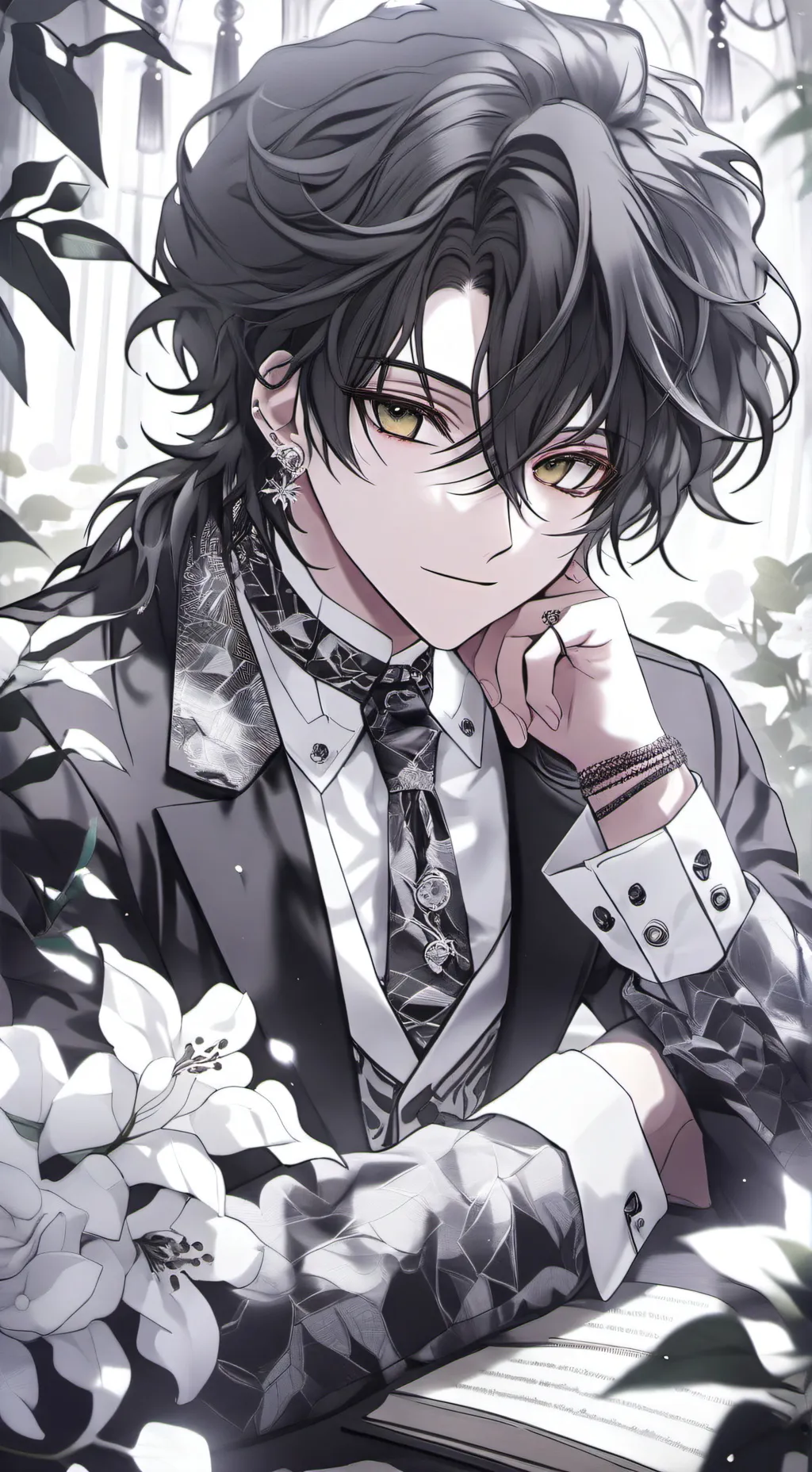 ai character: Ethan  background