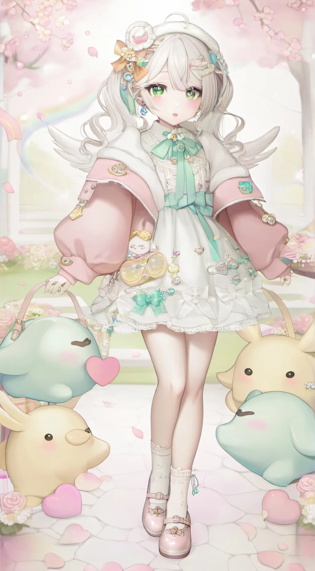 ai character: Dandy’s world!!! background