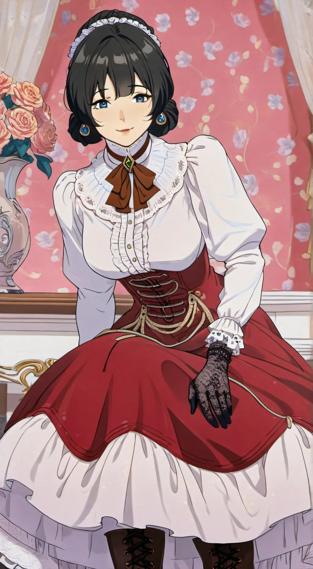 ai character: Anna  background