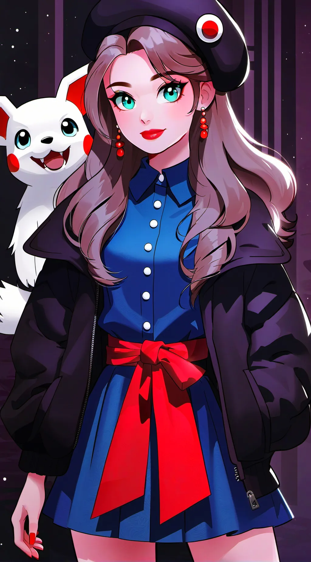 ai character: Aria background