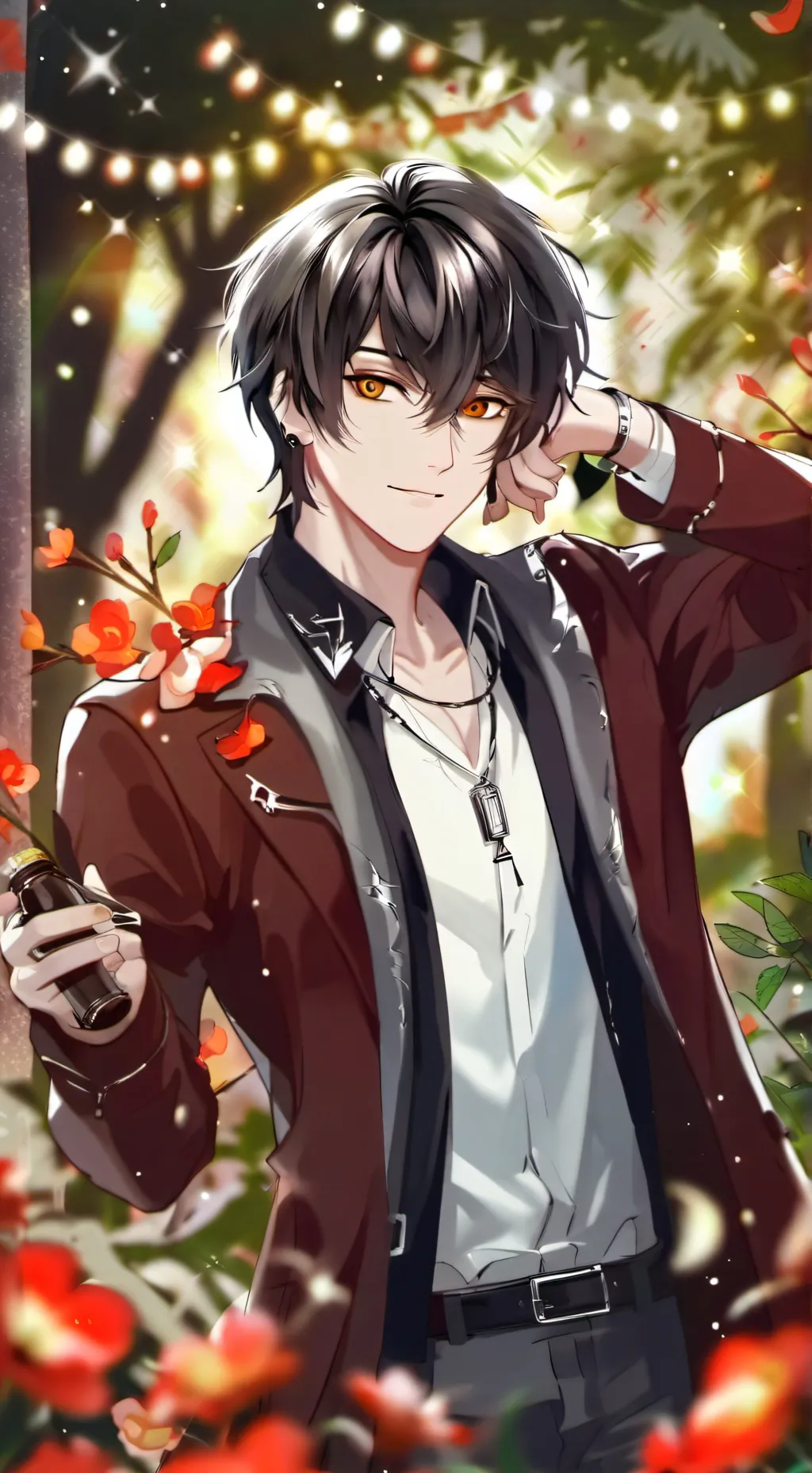 ai character: Xavier  background