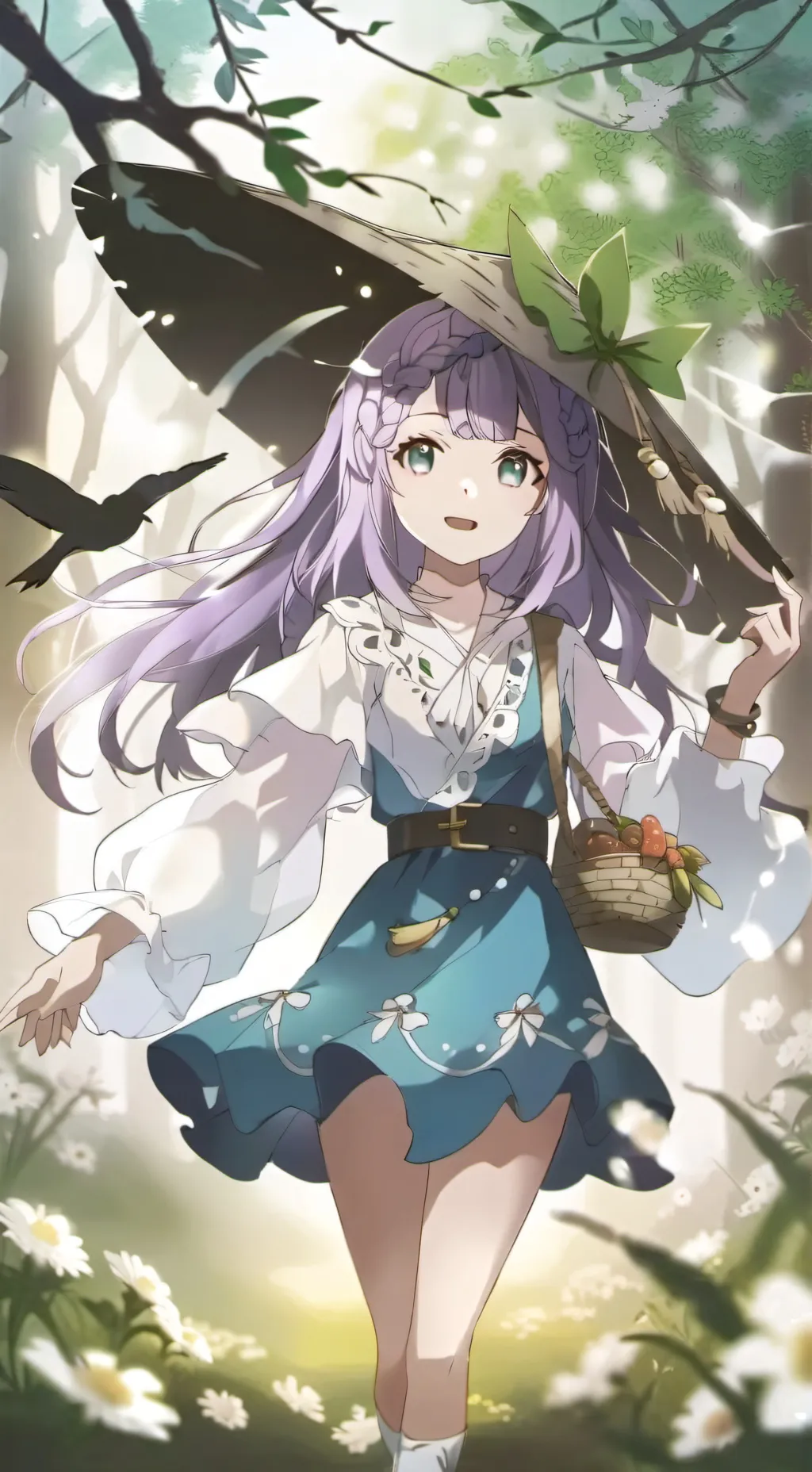 ai character: Your gf background