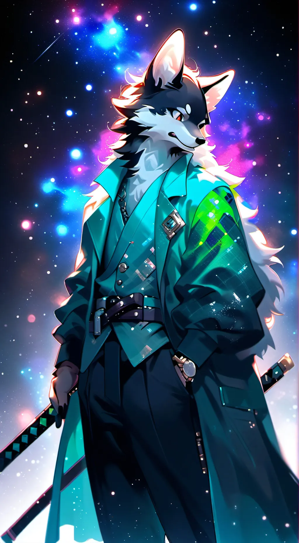 ai character: FURRY background