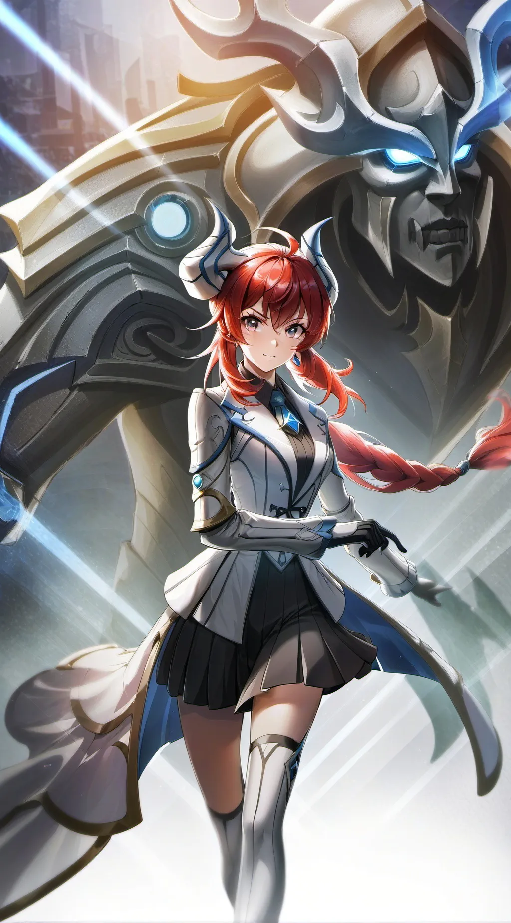 ai character: Eliana monters background