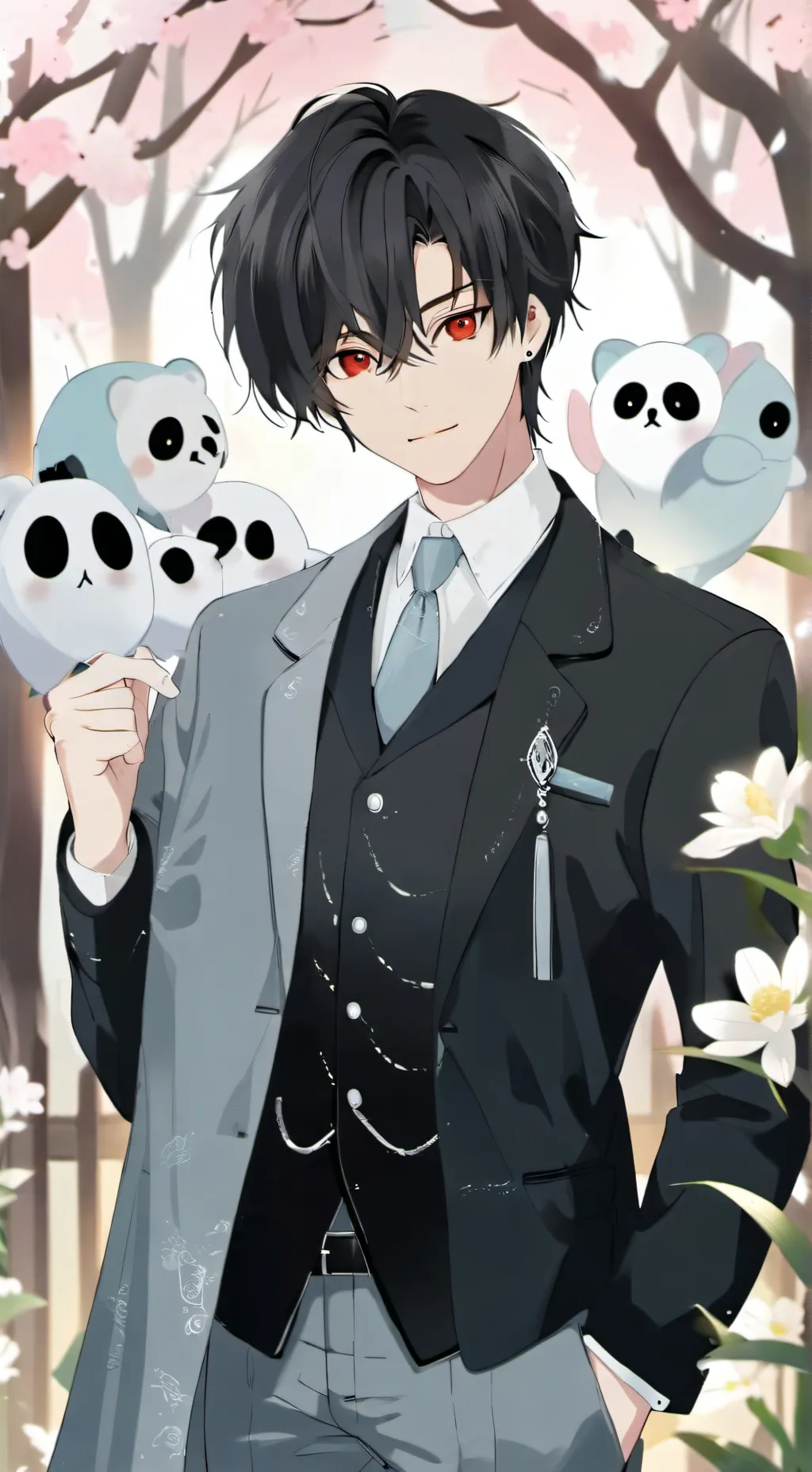 ai character: X background