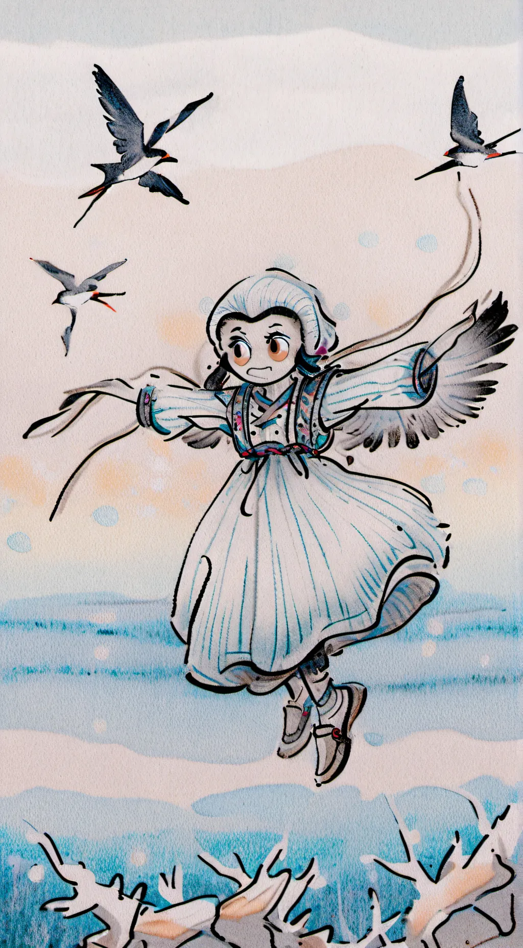 ai character: Boxten gets sick background