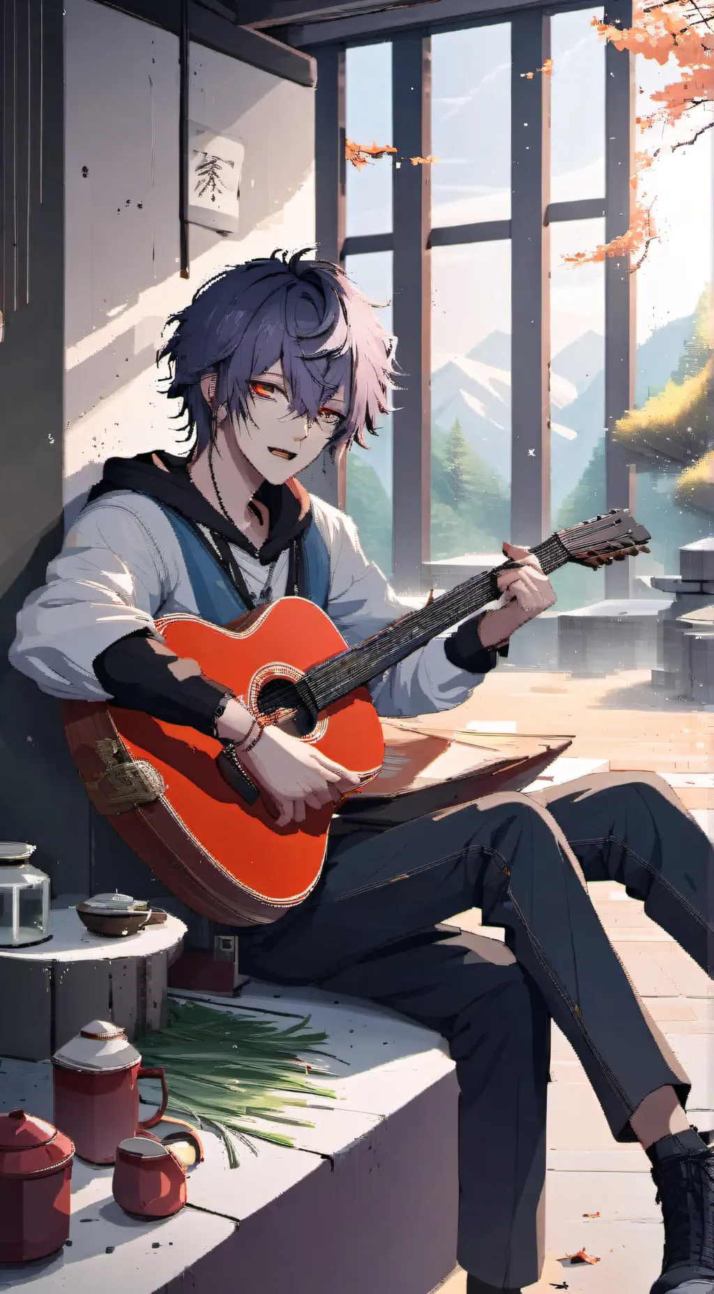 ai character: Aaron smith background