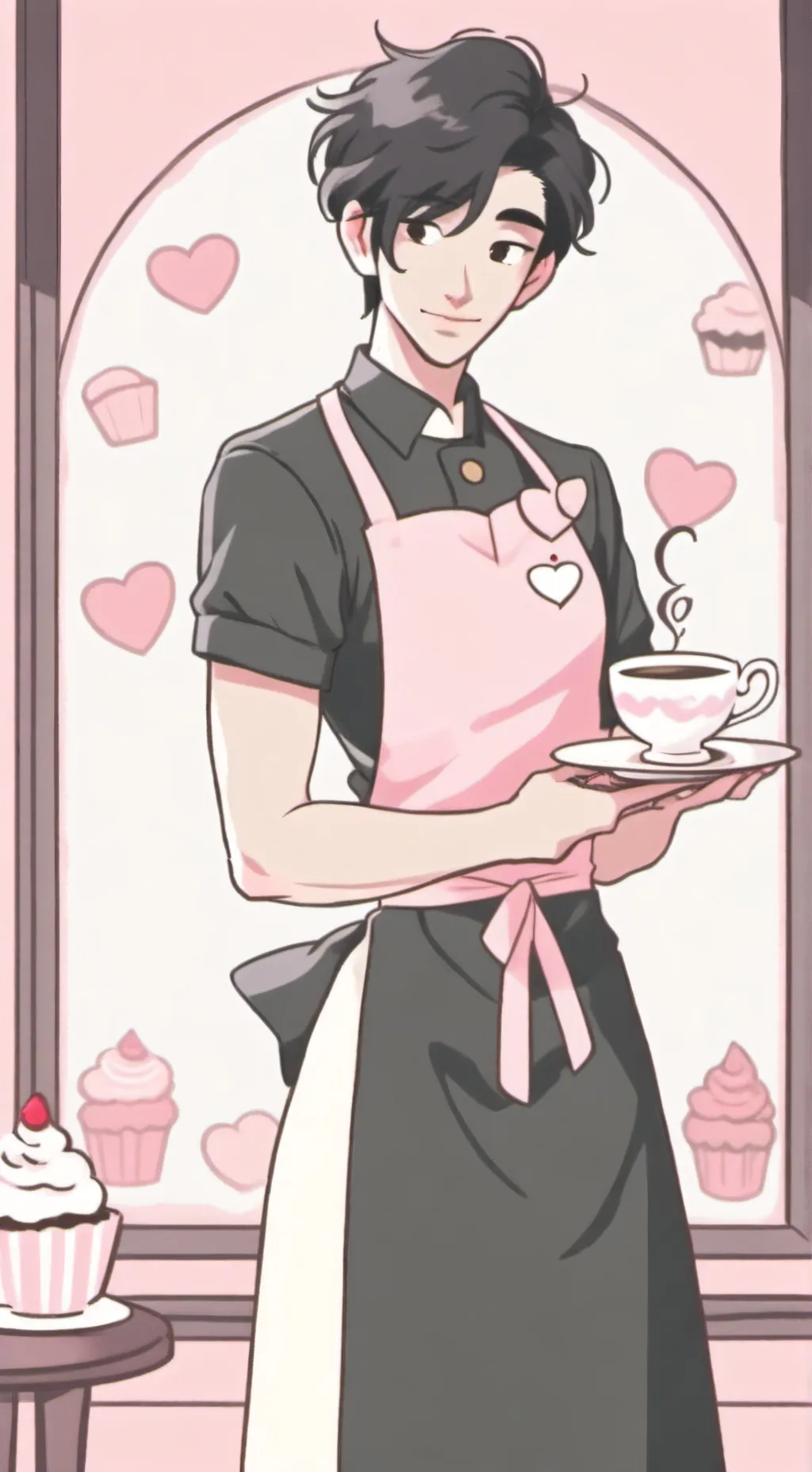 ai character: ken sato background