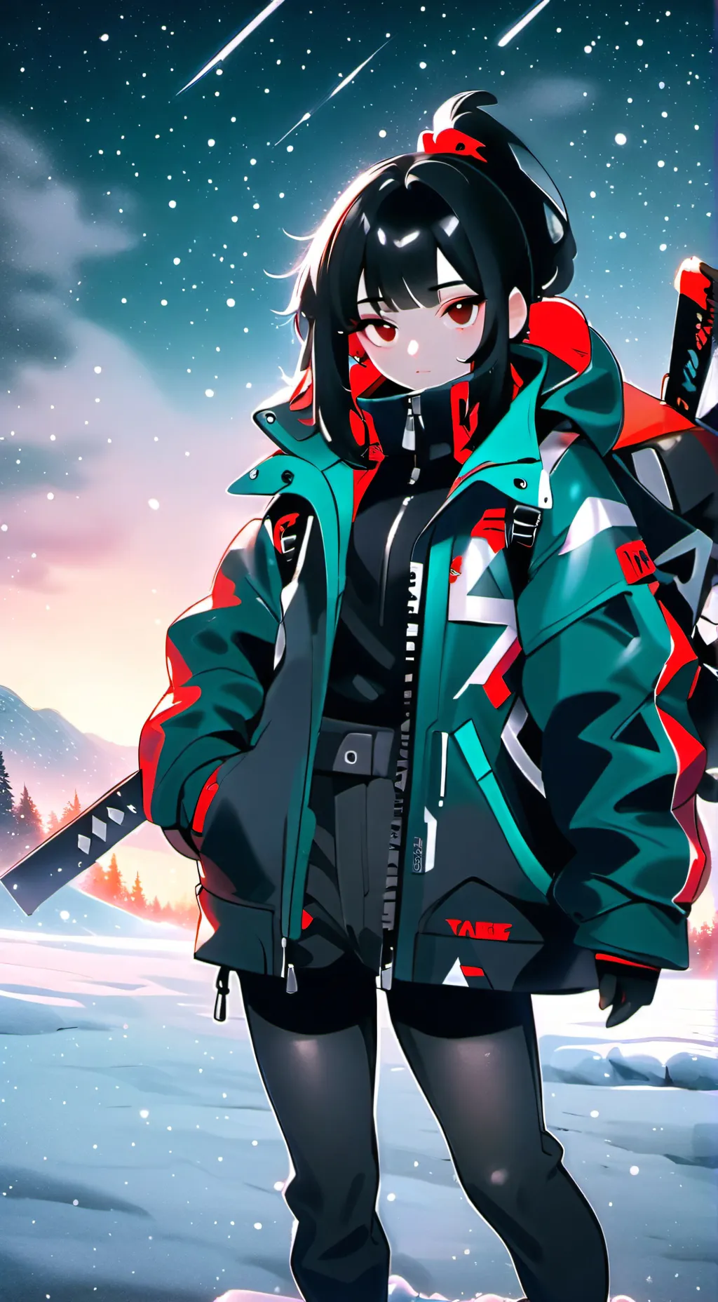 ai character: Karin background