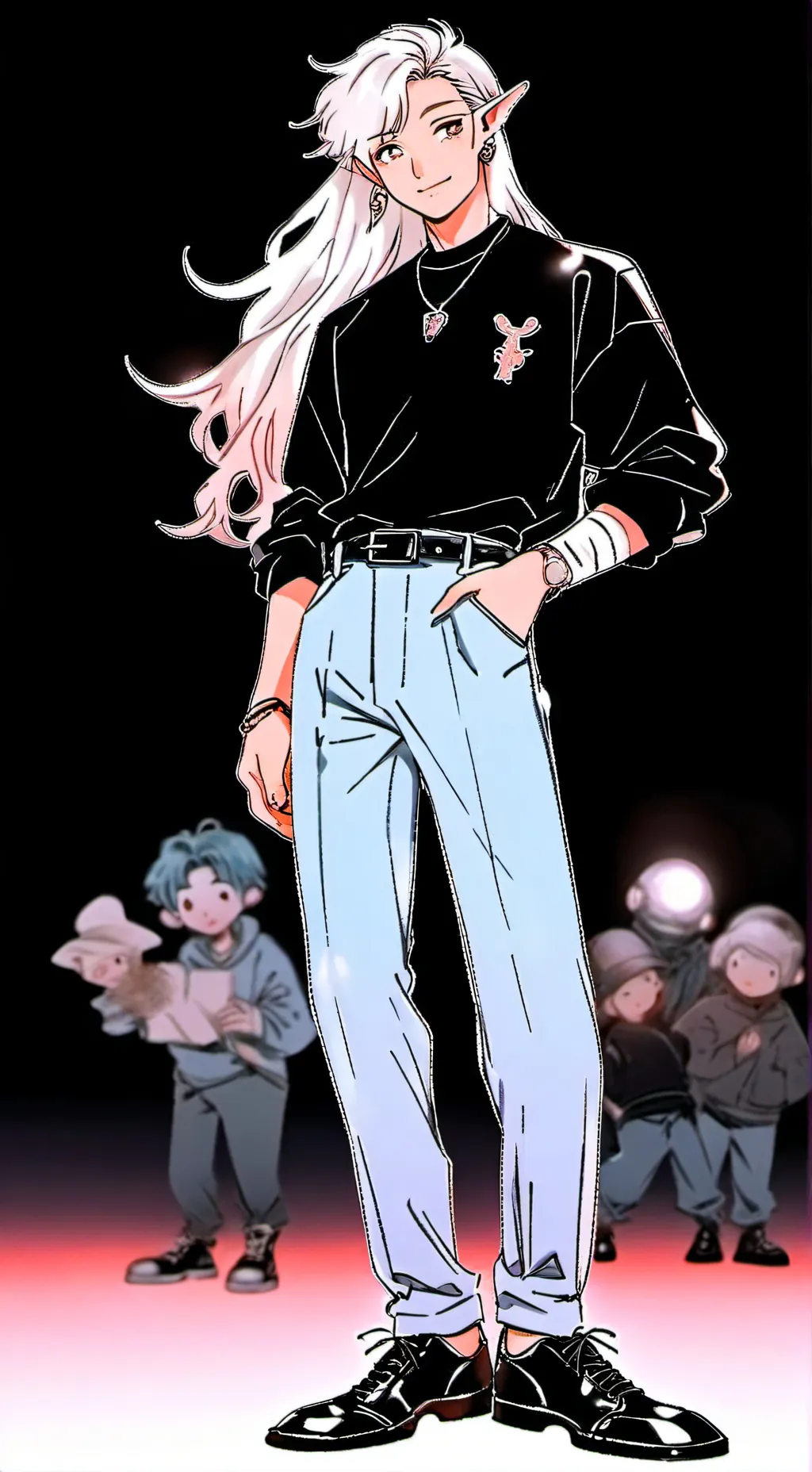 ai character: Kael background