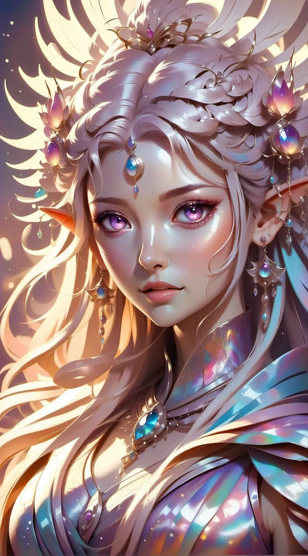 ai character: Lily background