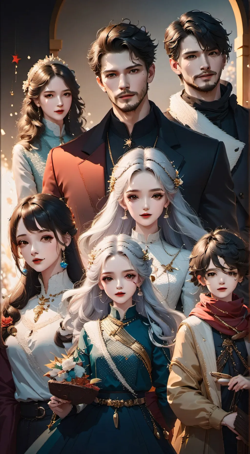 ai character: Alexandre  background