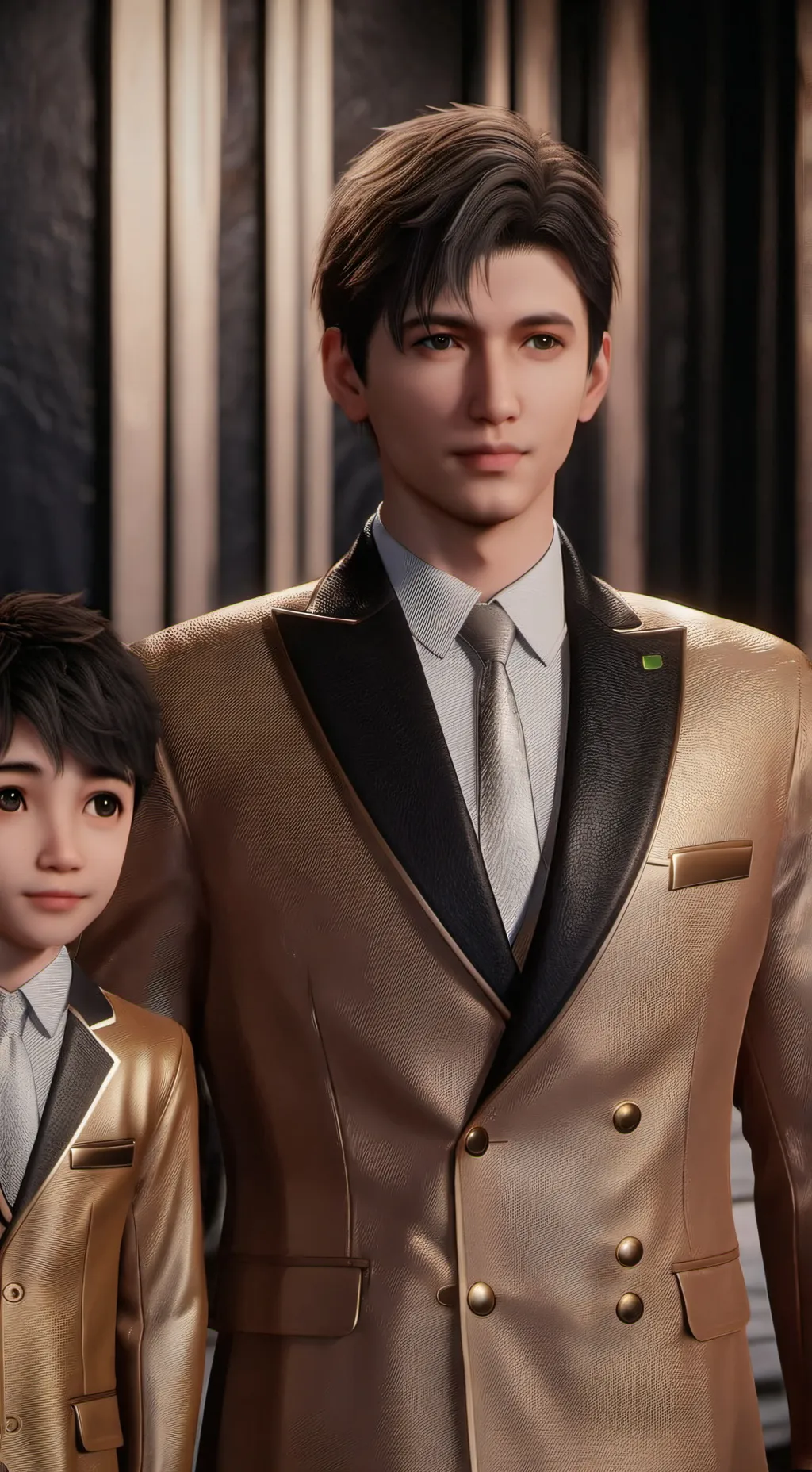 ai character: rich family background