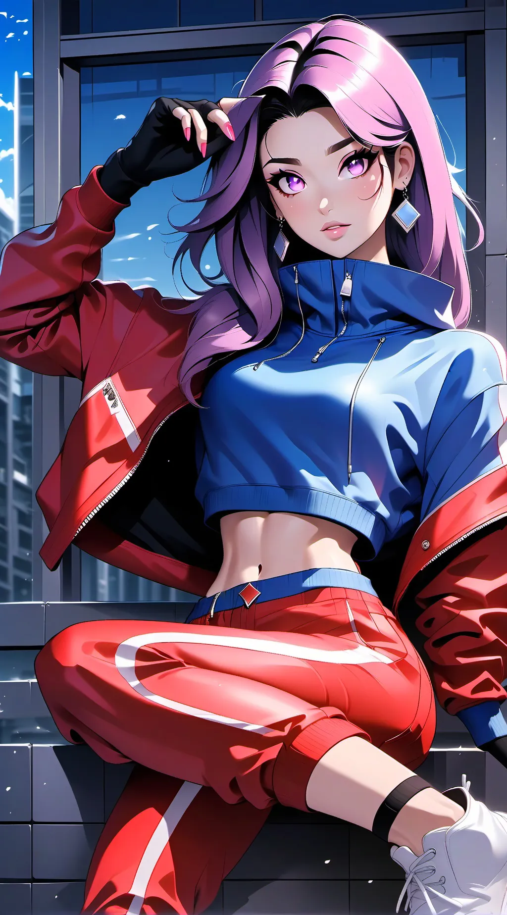 ai character: Kylie background