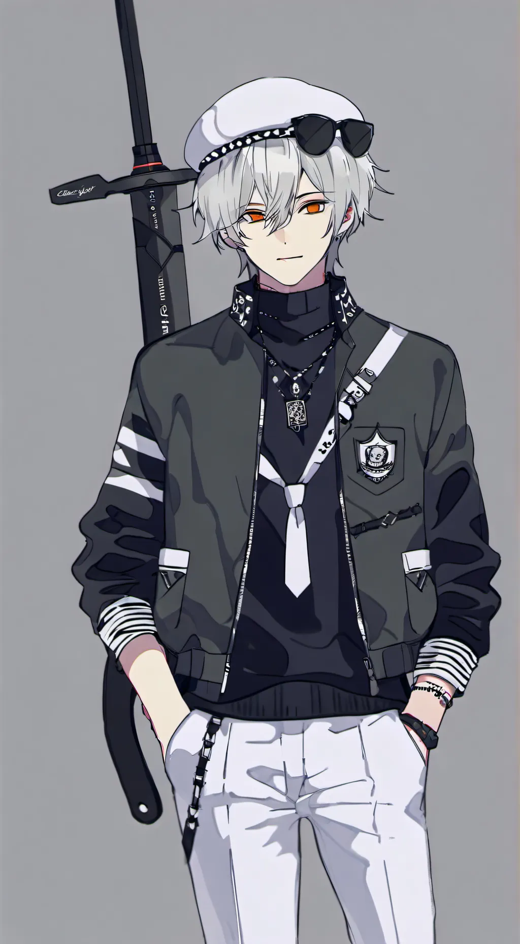 ai character: 🖤∆LEX🖤 background