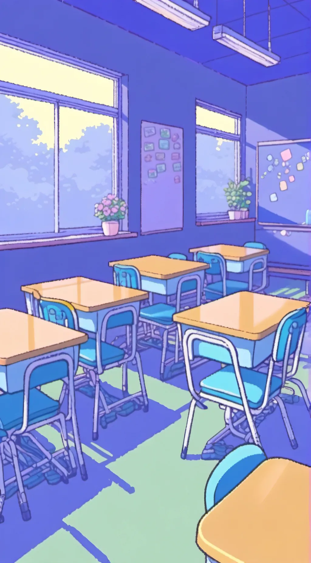 ai character: ~Your new class~ background